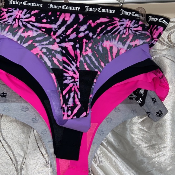 🌷NEW JUICY COUTURE 5 pack panties - Picture 3 of 9